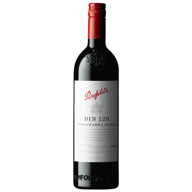 Penfolds Bin 128 Shiraz Gift Hamper includes 2 Premium Wine Glass