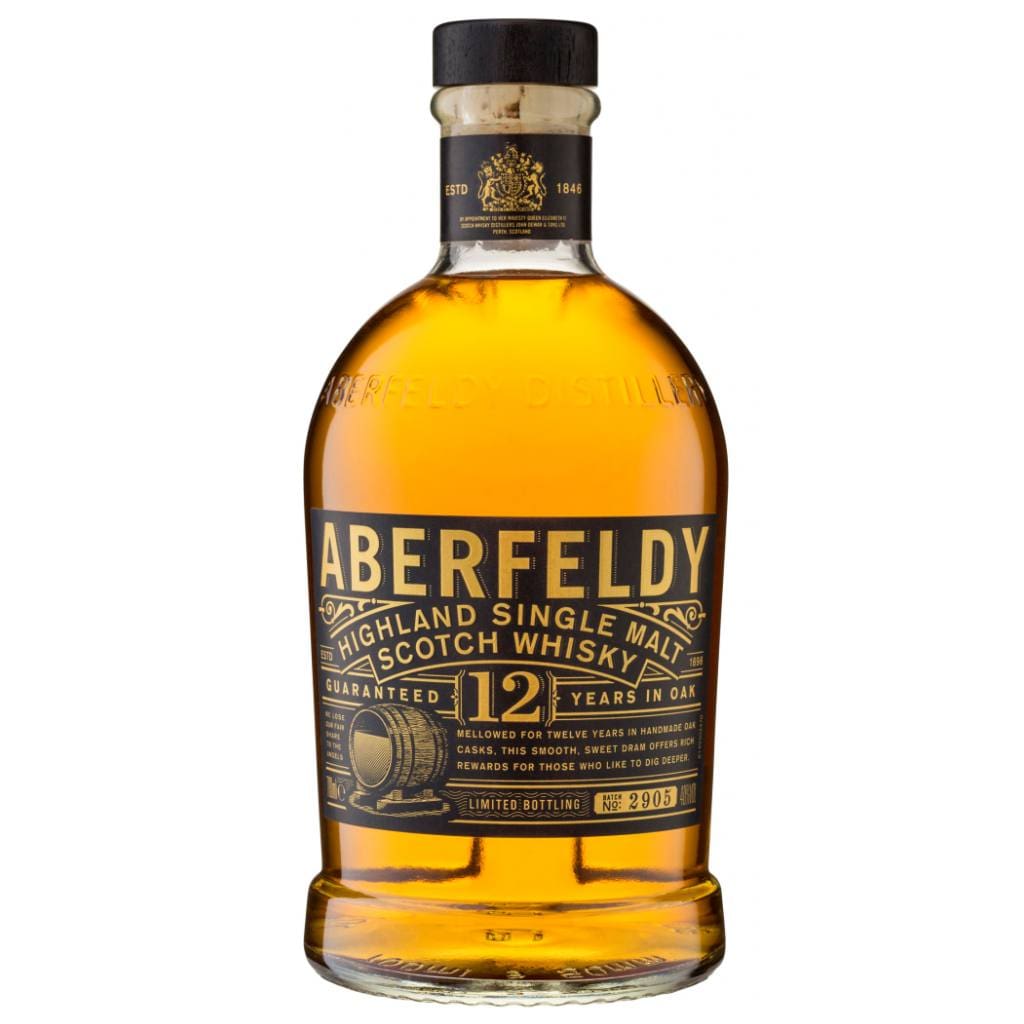 ABERFELDY 12 YEAR OLD HIGHLAND SINGLE MALT 40% 700ML