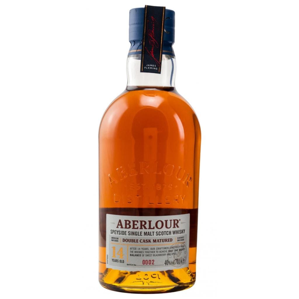 ABERLOUR 14 YEAR OLD DOUBLE CASK MATURED SINGLE MALT 40% 700ML