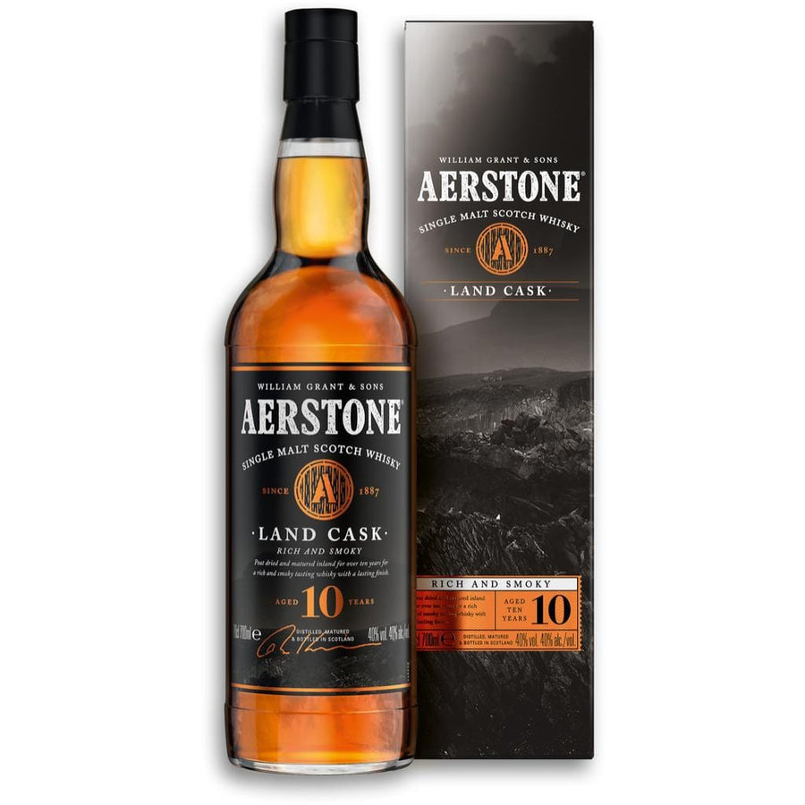 AERSTONE LAND 10 YEAR OLD WHISKY 40% 700ML