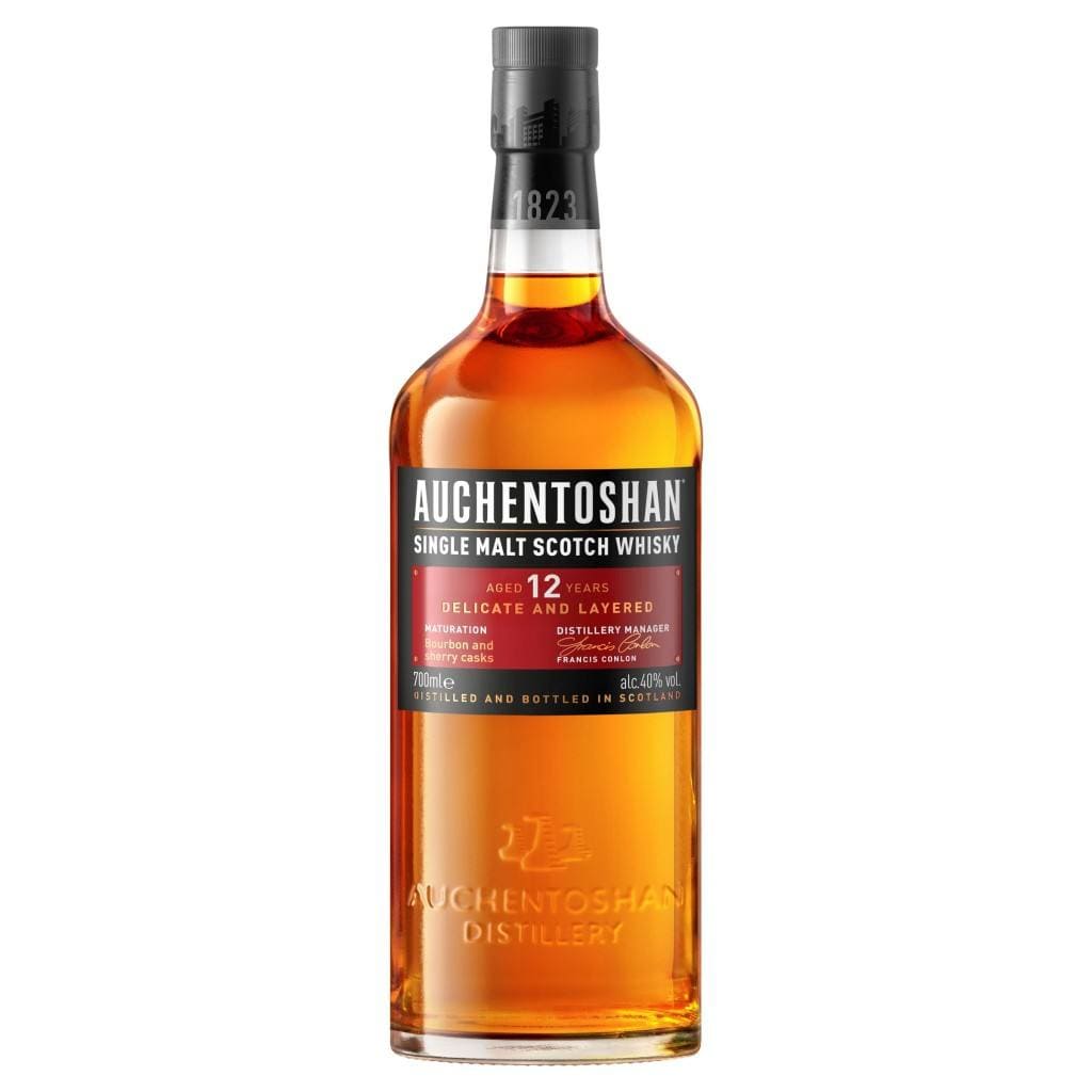 AUCHENTOSHAN 12 YEAR OLD WHISKY 40% 700ML