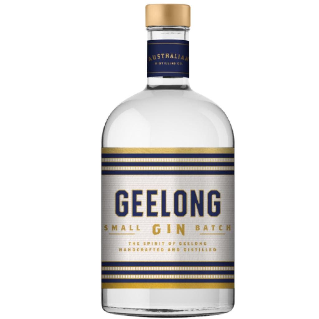 PERSONALISED AUSTRALIAN DISTILLING CO GEELONG GIN 700ML 40% 700ML