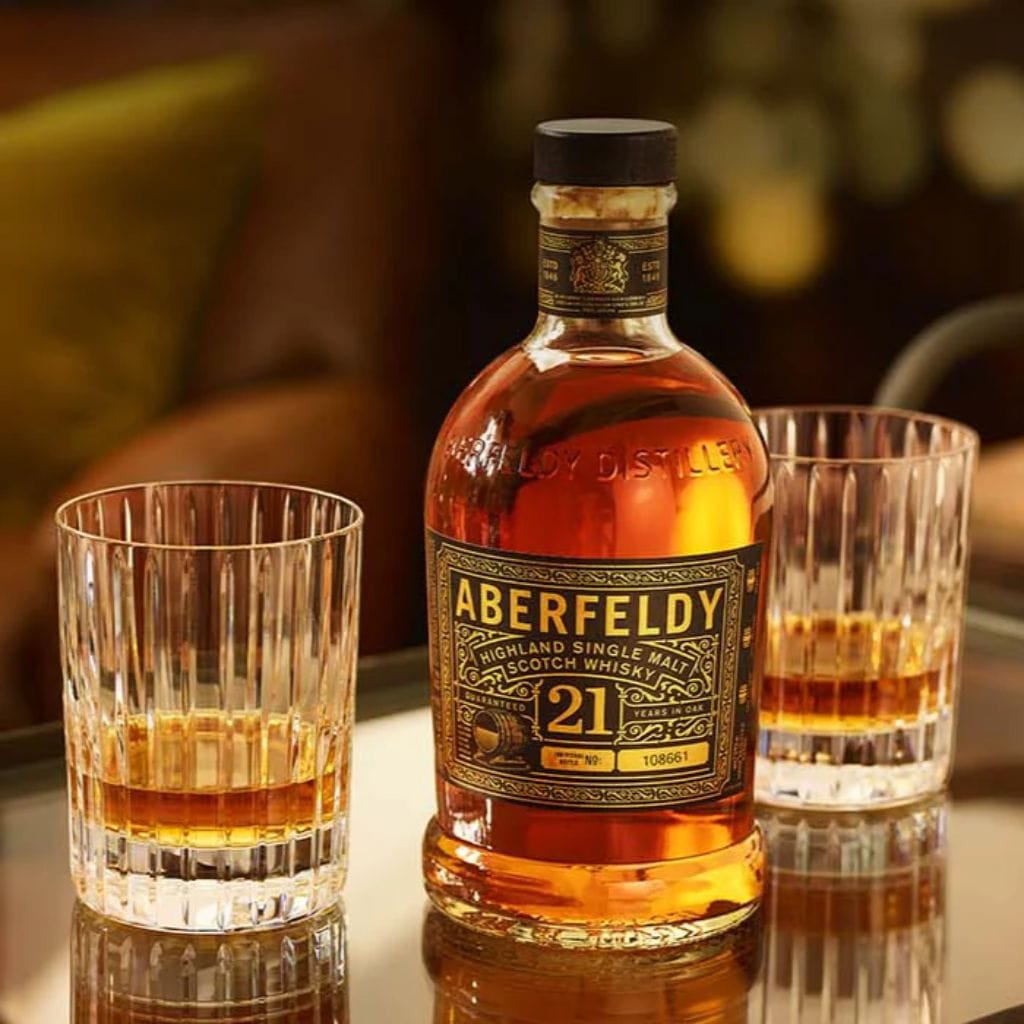 Aberfeldy 21 Year Old Madeira Cask Single Malt Scotch Whisky 40% 700ml