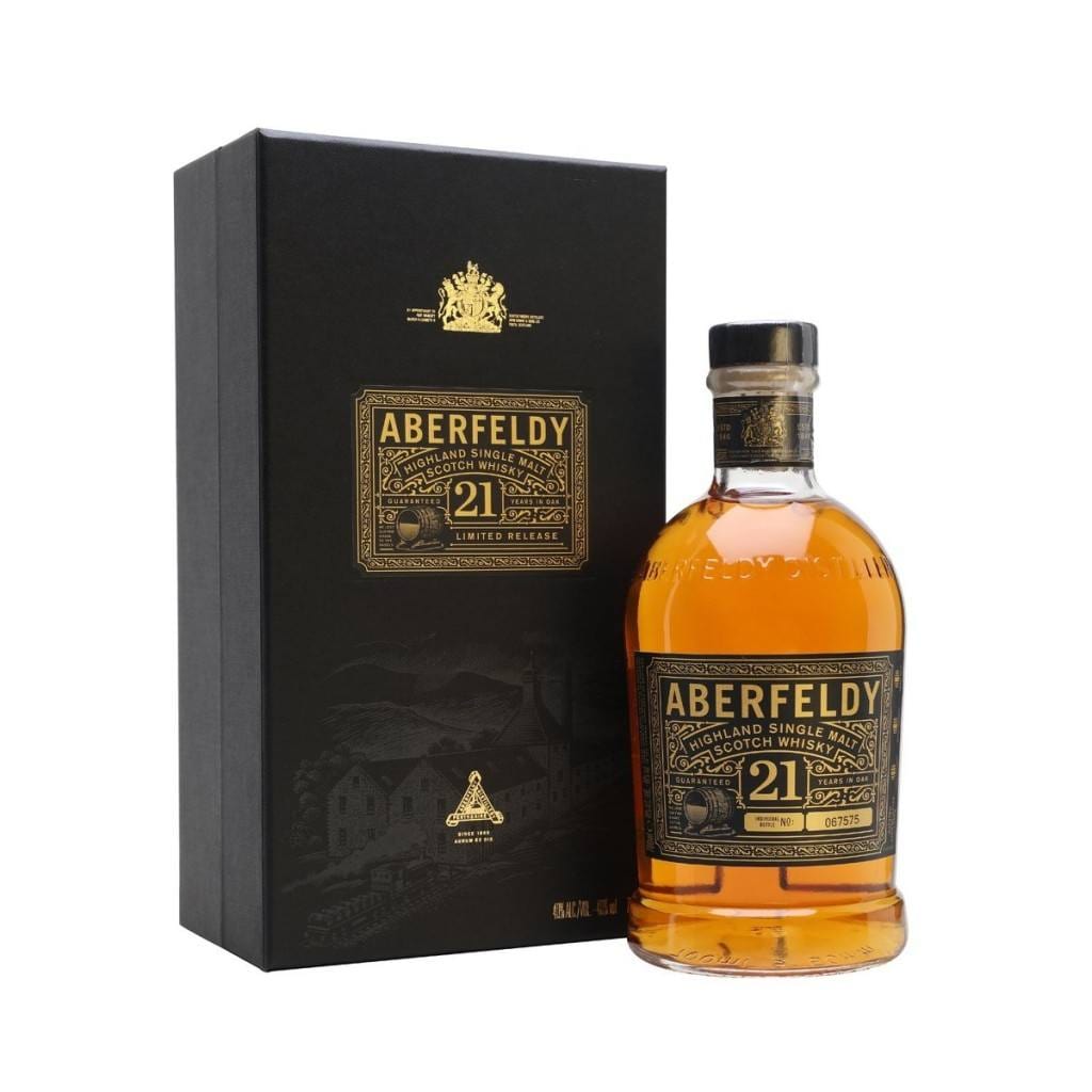 Aberfeldy 21 Year Old Malt Scotch Whisky Import 40% 700ML