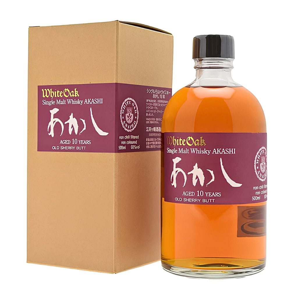 Akashi White Oak 10 Year Old Sherry Cask 55.6% 500ml