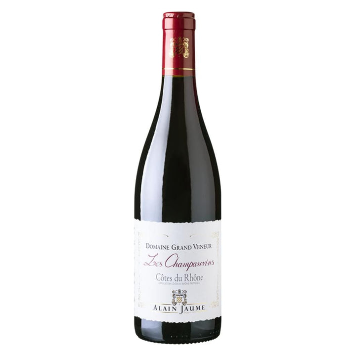 Personalised Alain Jaume Les Champauvins Cotes du Rhone 2021 14% 750ml