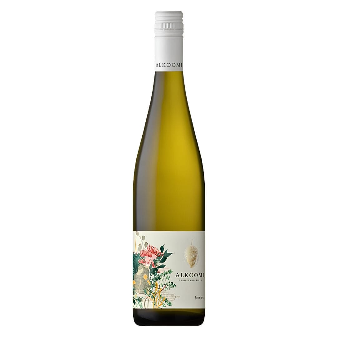 Personalised Alkoomi Grazing Riesling Gift Hamper - Includes 2 Premium Wine Glass