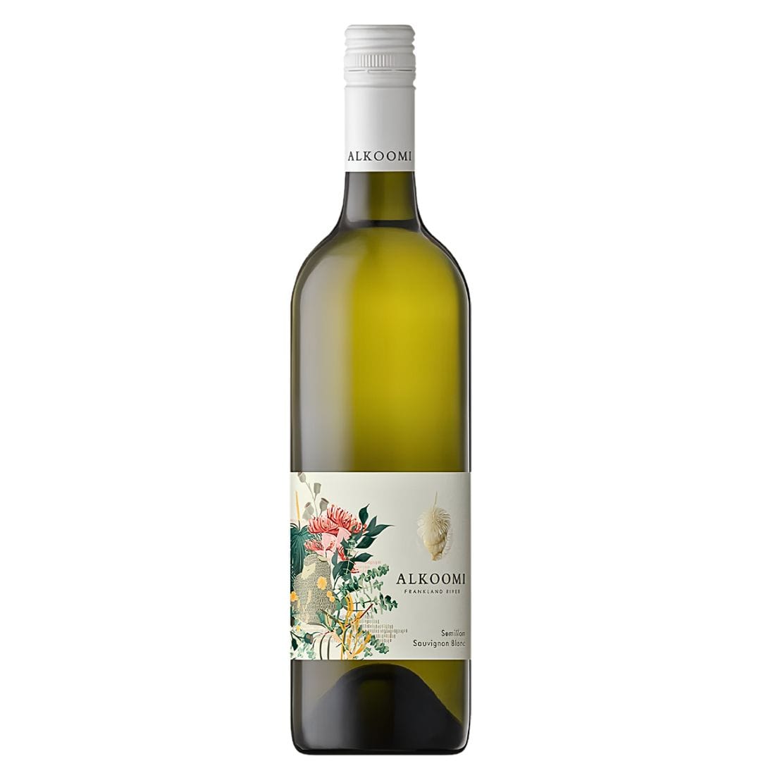 Personalised Alkoomi Grazing Semillon Sauvignon Blanc Gift Hamper - Includes 2 Premium Wine Glass