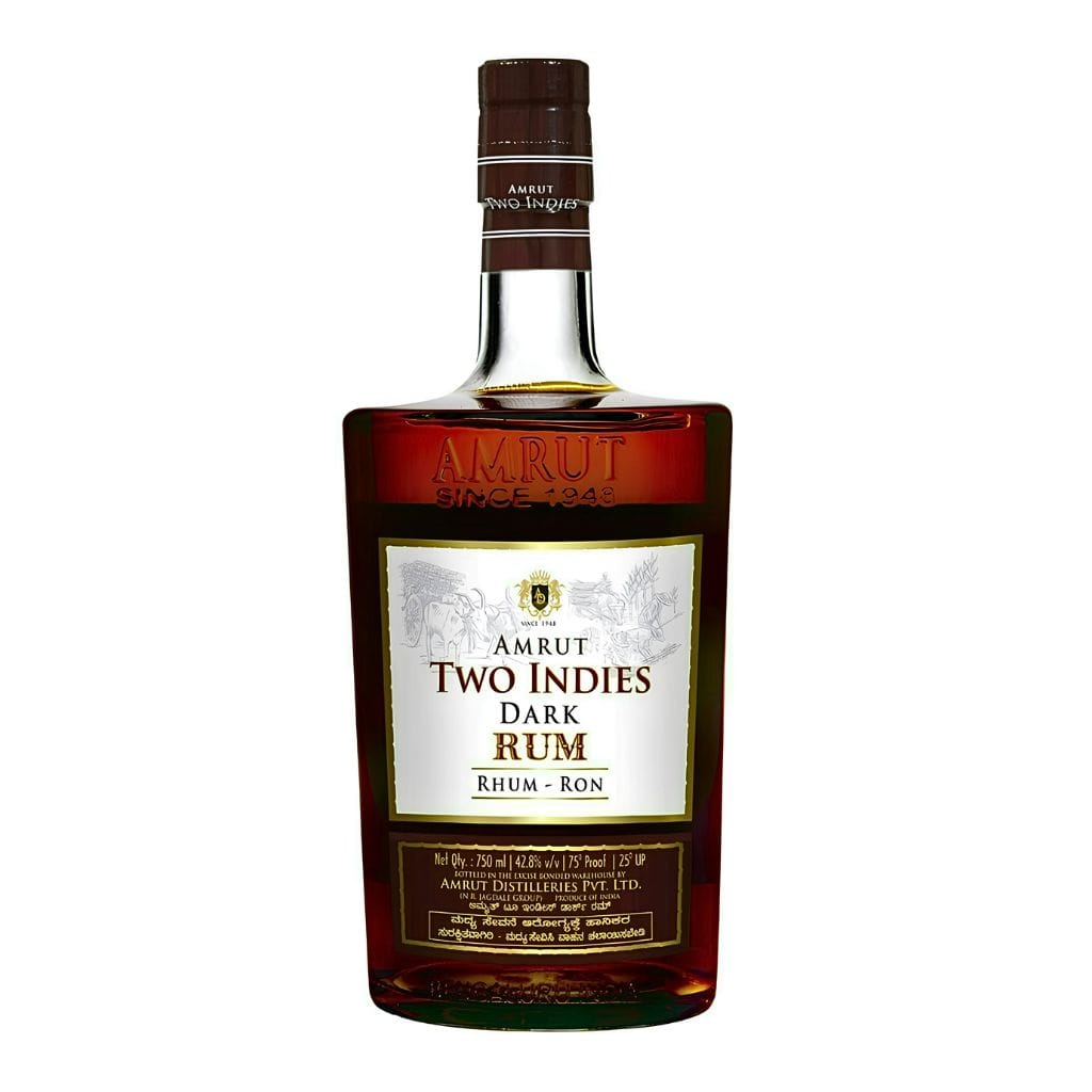 Amrut Two Indies Rum 42.8% 700ml