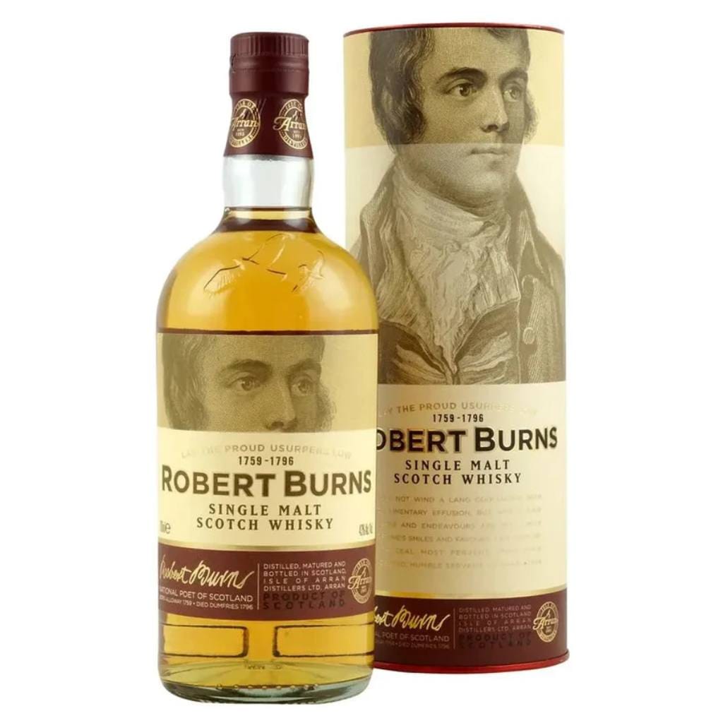 THE ARRAN ROBERT BURNS MALT GIFT BOX 43% 700ML