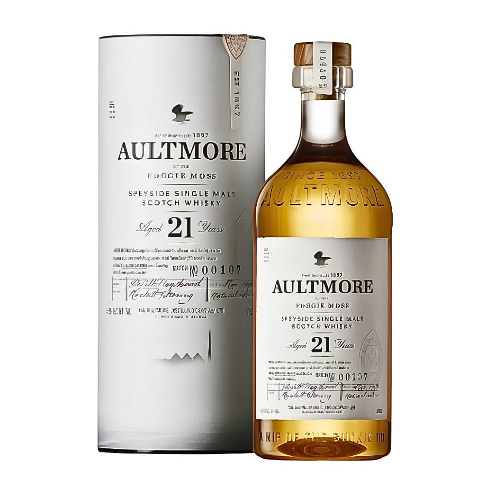 Aultmore 21 Year Old Single Malt Scotch Whisky 46% 500ML