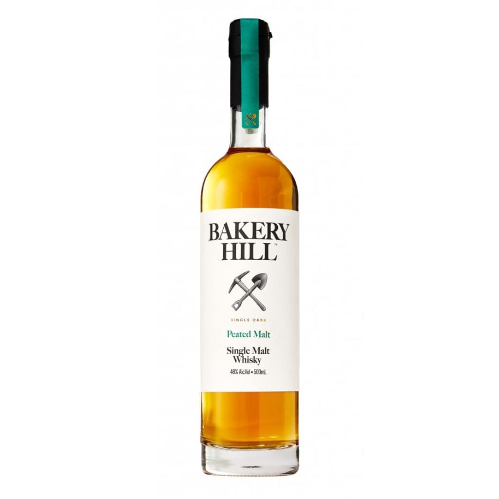 PERSONALISED BAKERY HILL PEATED SINGLE MALT 46% 500ML