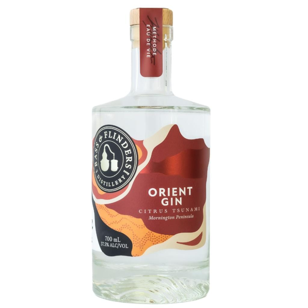 BASS AND FLINDERS ORIENT GIN 37.5% 700ML