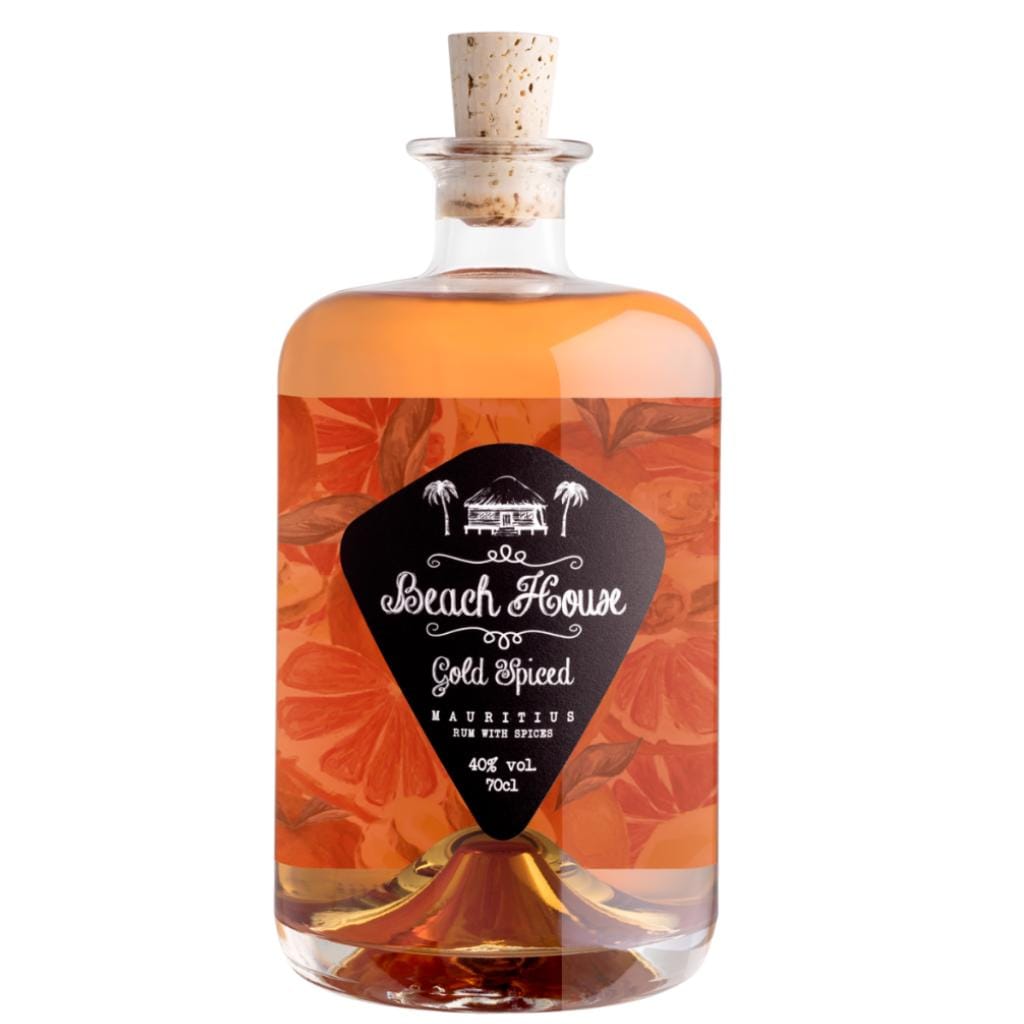 BEACH HOUSE GOLD SPICED RUM (GINGER, GRAPEFRUIT, BLOOD ORANGE) 40% 700ML