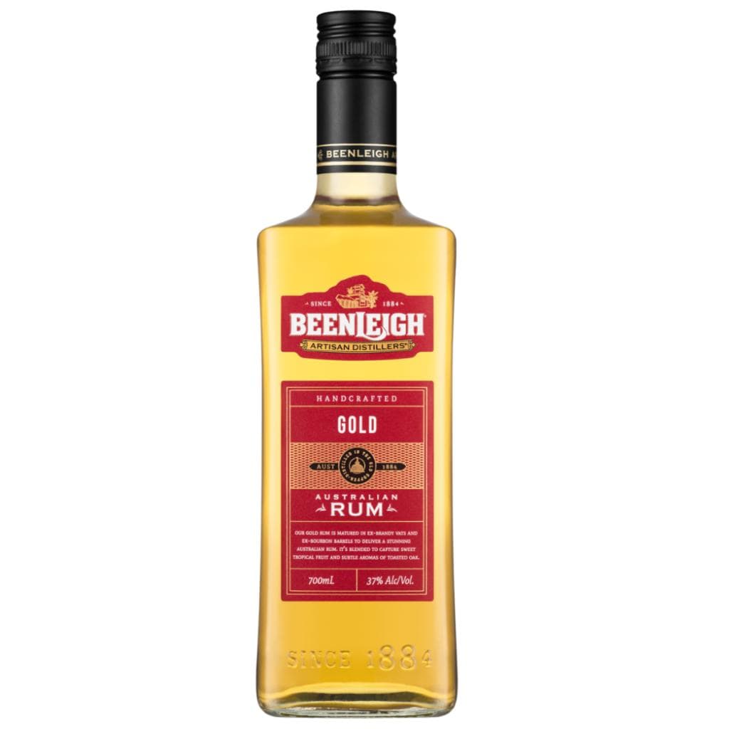 BEENLEIGH GOLD (COPPER POT STILL) RUM 37% 700ML