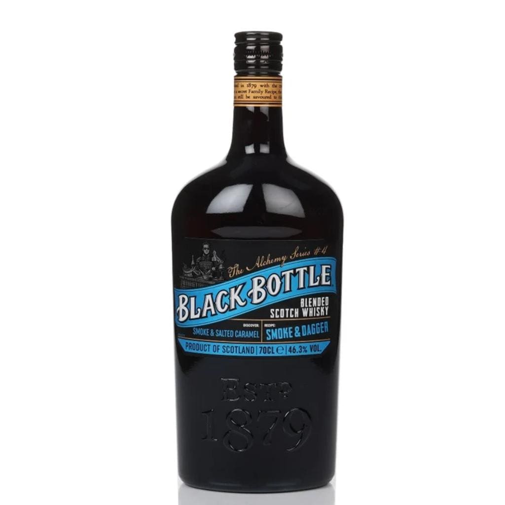 BLACK BOTTLE SMOKE & DAGGER SCOTCH WHISKY 46.3% 700ML