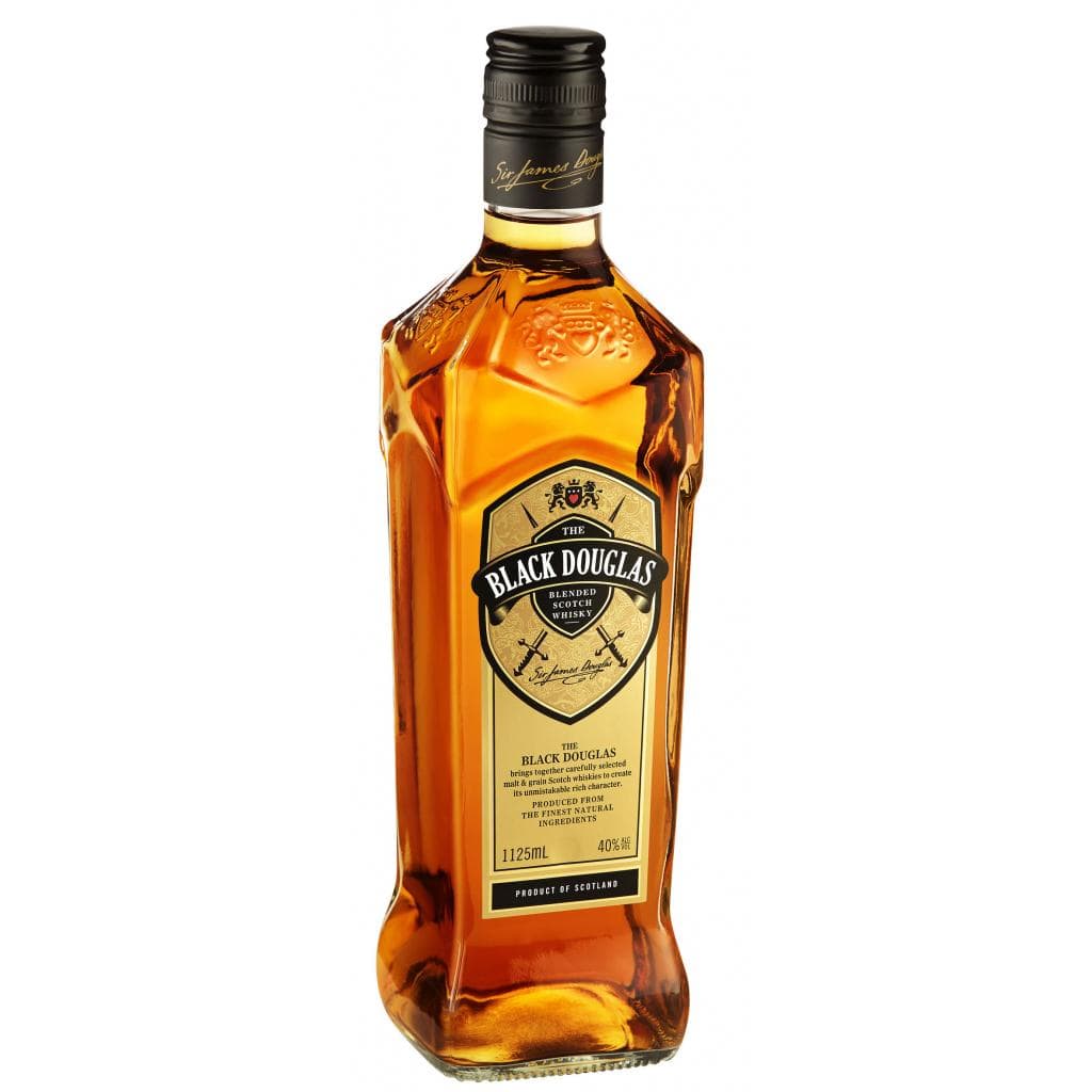 BLACK DOUGLAS SCOTCH WHISKY 40% 1.125LT