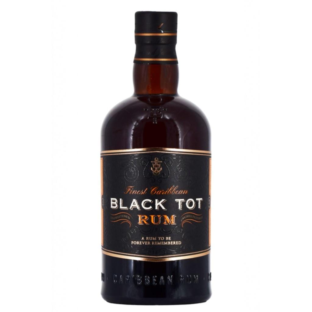 BLACK TOT FINEST CARIBBEAN RUM 46.2% 700ML