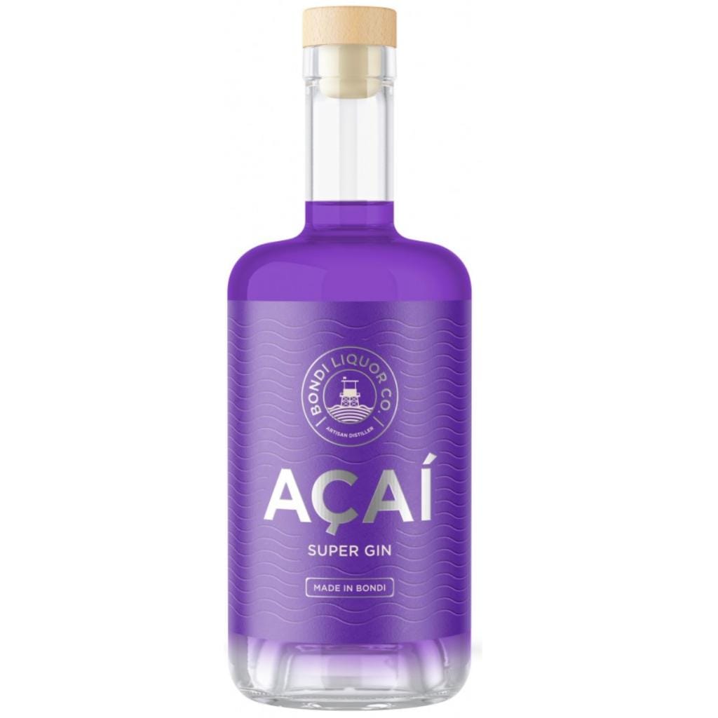 BONDI LIQUOR CO ACAI SUPER GIN 37.5% 500ML