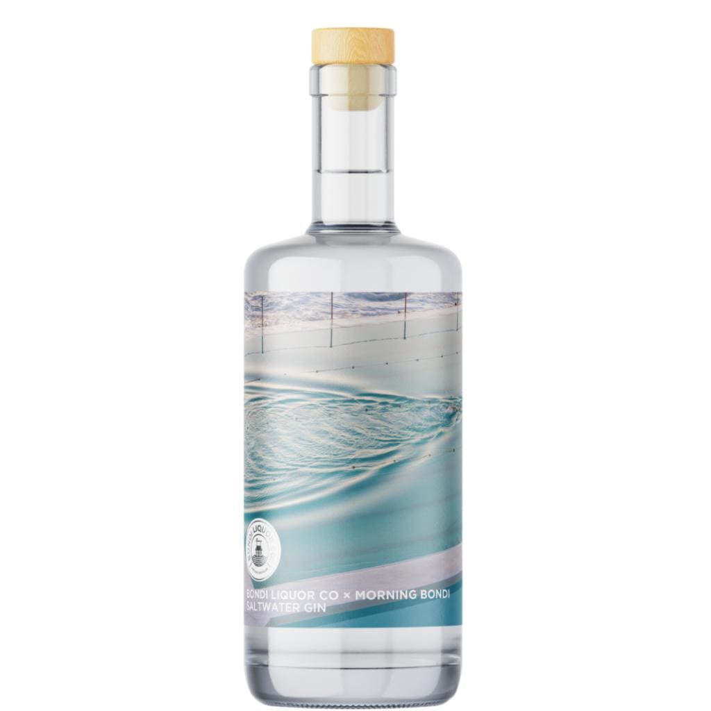 BONDI LIQUOR CO SALTWATER GIN 40% 500ML