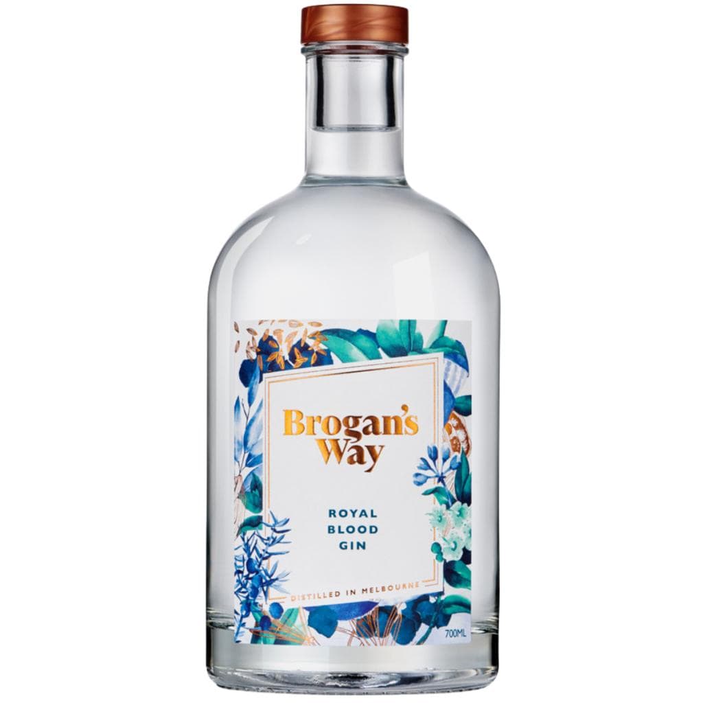 PERSONALISED BROGAN'S WAY ROYAL BLOOD GIN 57.2% 700ML