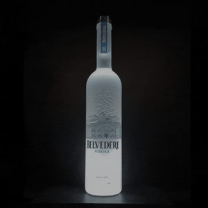 Personalised Belvedere Vodka Pure 700ml Vivid Lights Edition