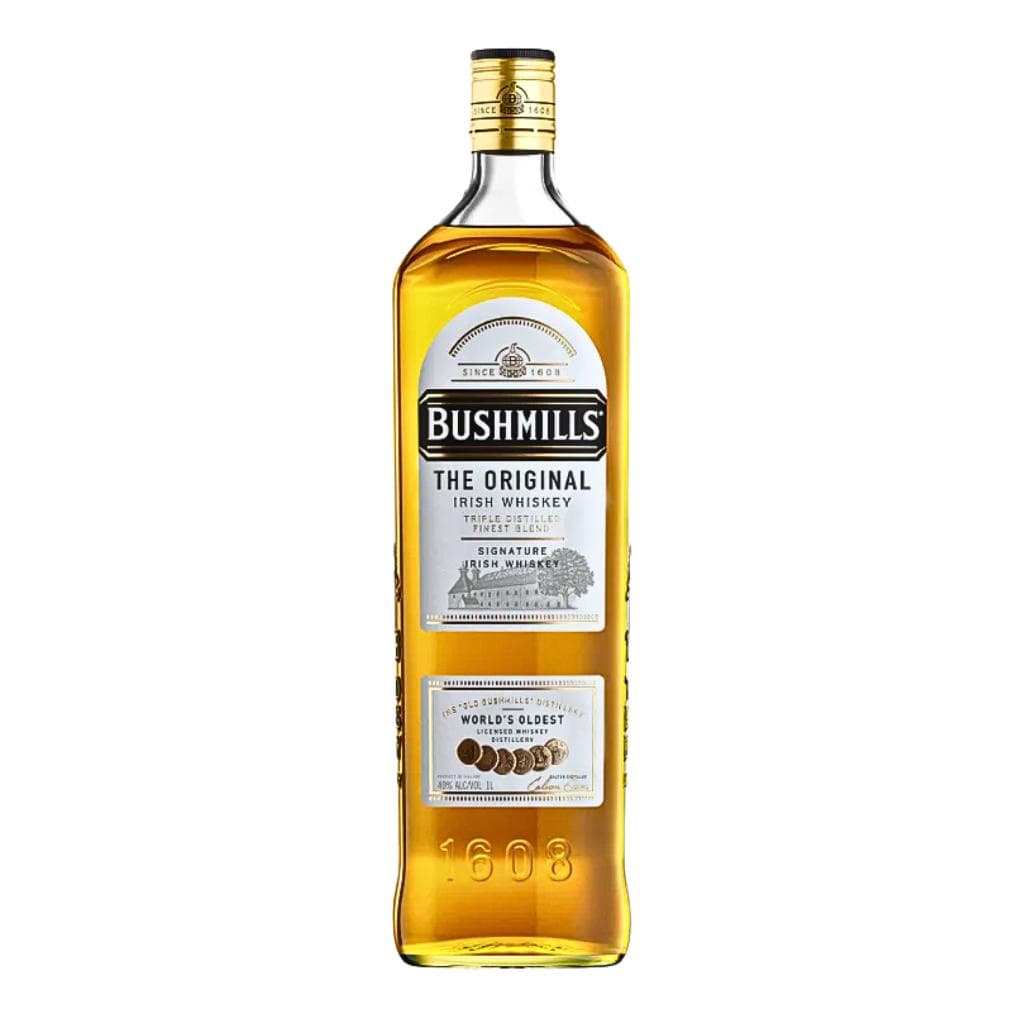 BUSHMILLS ORIGINAL IRISH WHISKEY 40% 1LT