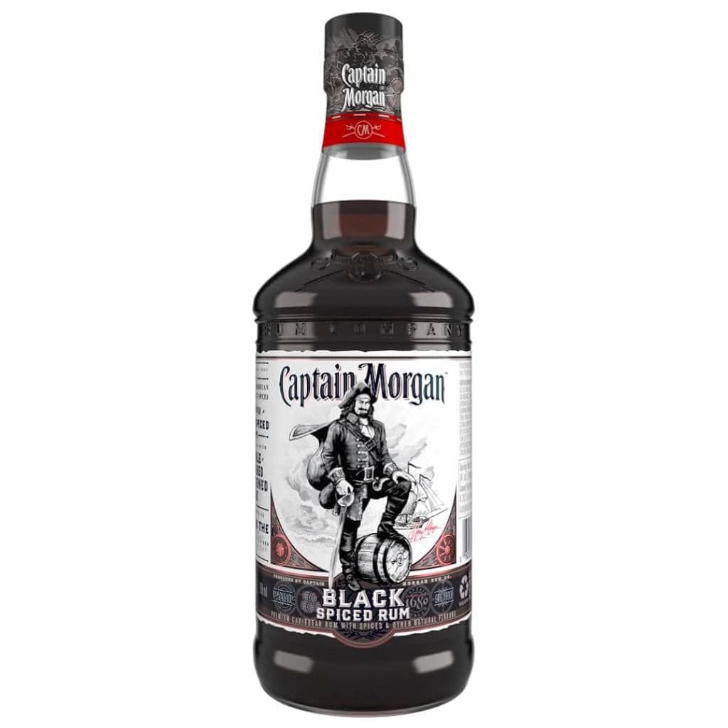 CAPTAIN MORGAN BLACK SPICED RUM 40% 700ML