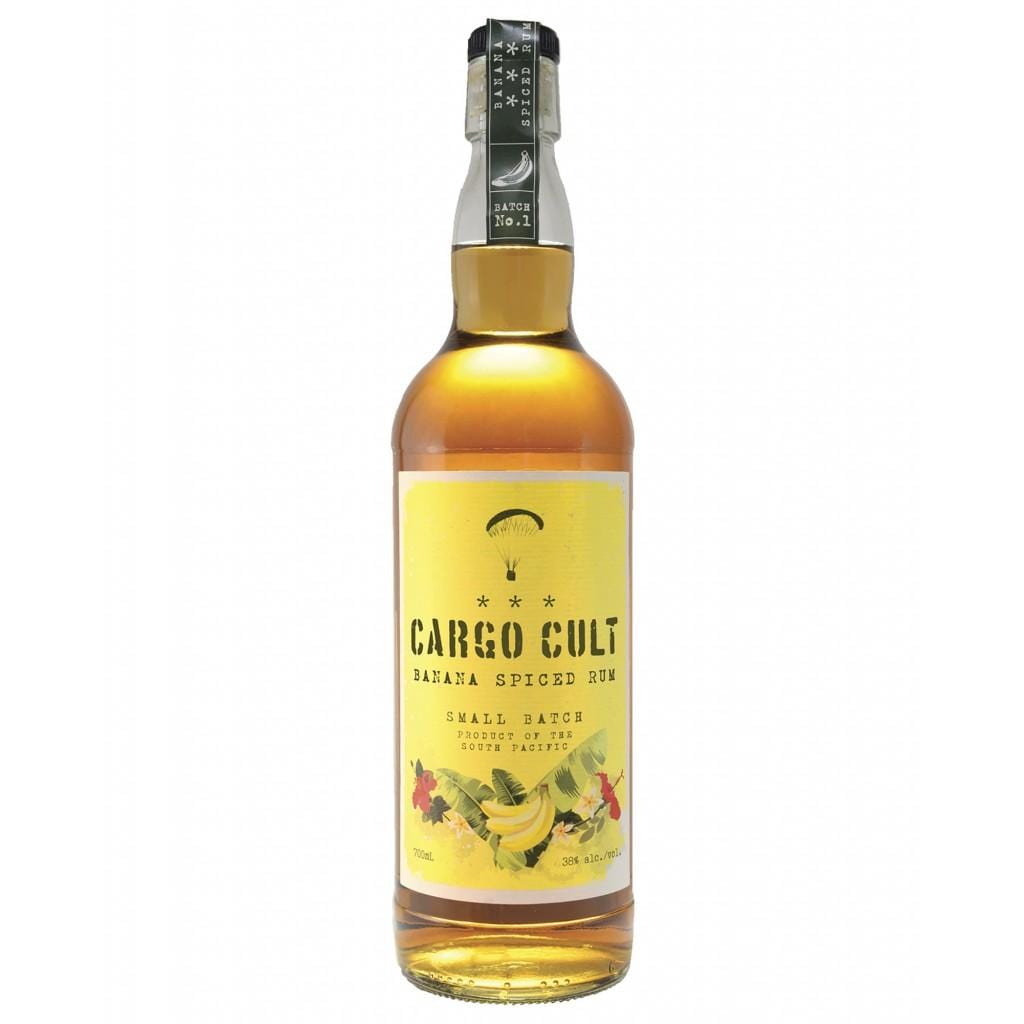 CARGO CULT BANANA SPICED RUM 38% 700ML