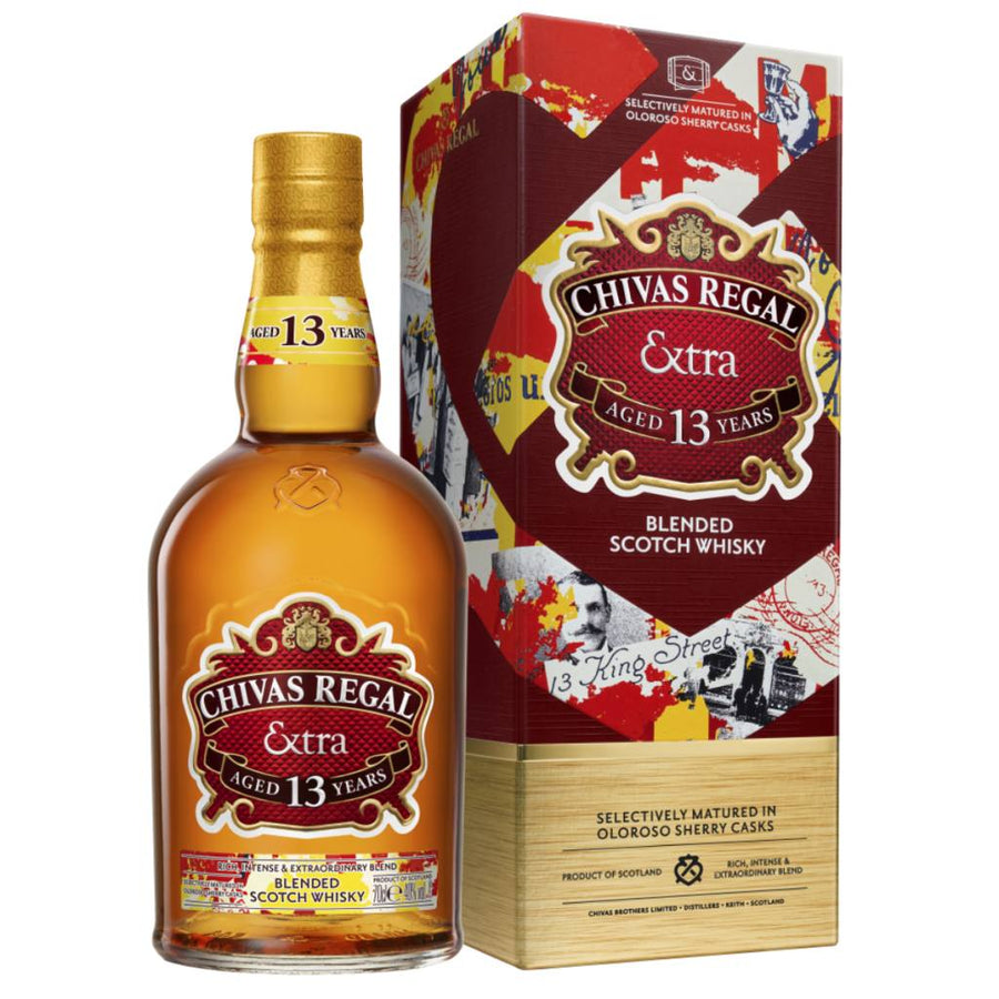 CHIVAS REGAL EXTRA 13 YEAR OLD WHISKY 40% 700ML