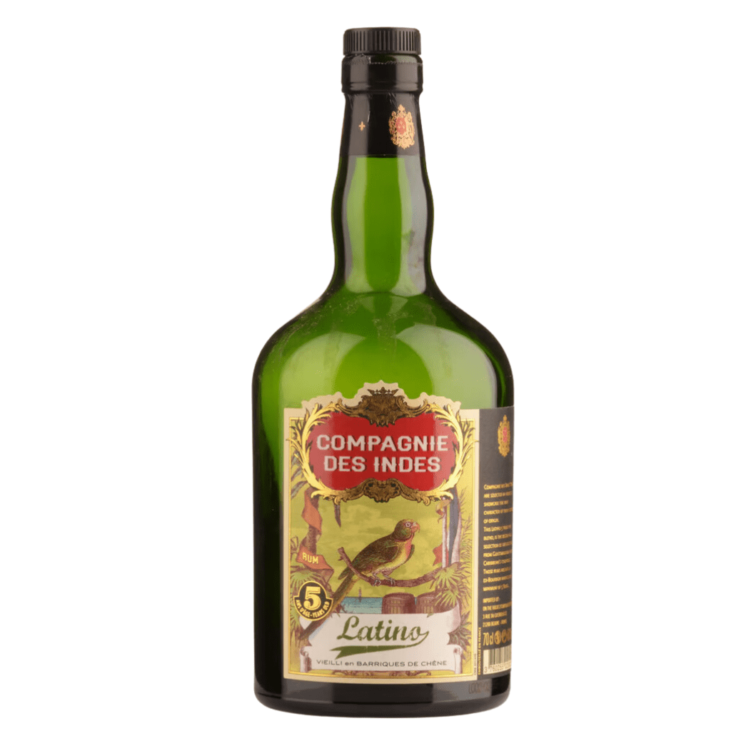 PERSONALISED COMPAGNIE DES INDES RUM LATINO 5 YEAR OLD 40% 700ML