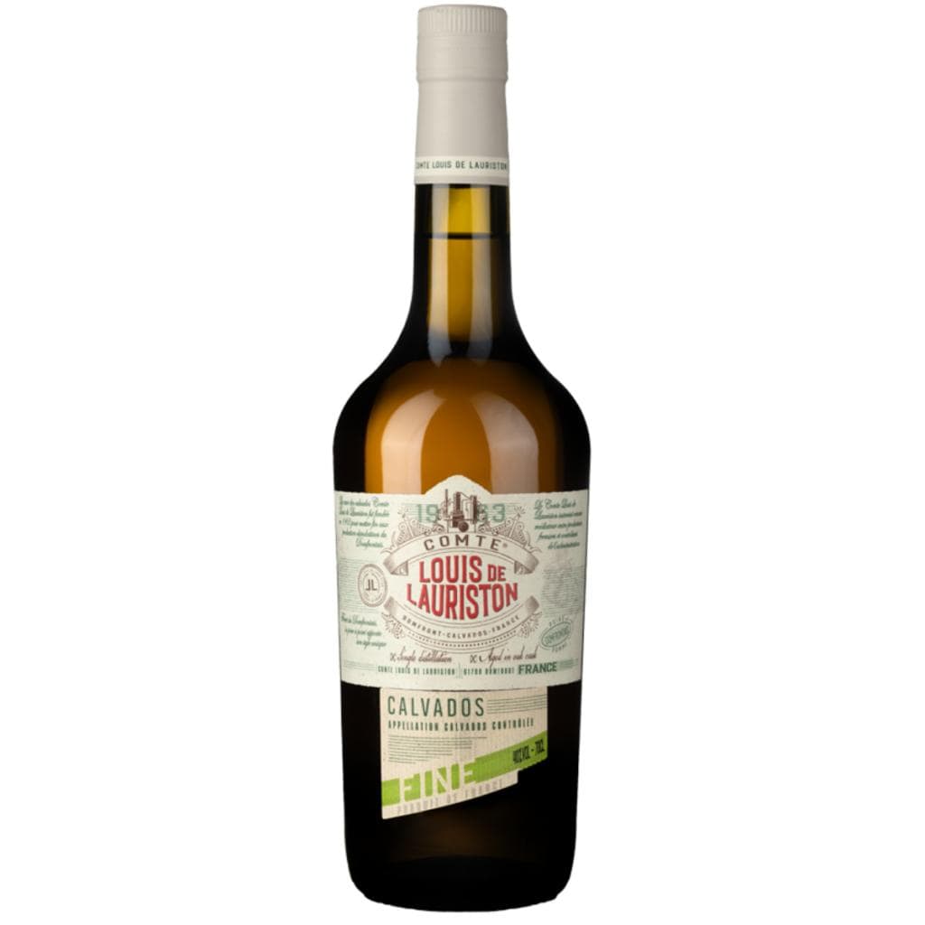 COMTE LOUIS DE LAURISTON 2-4 YEAR OLD FINE CALVADOS 40% 700ML