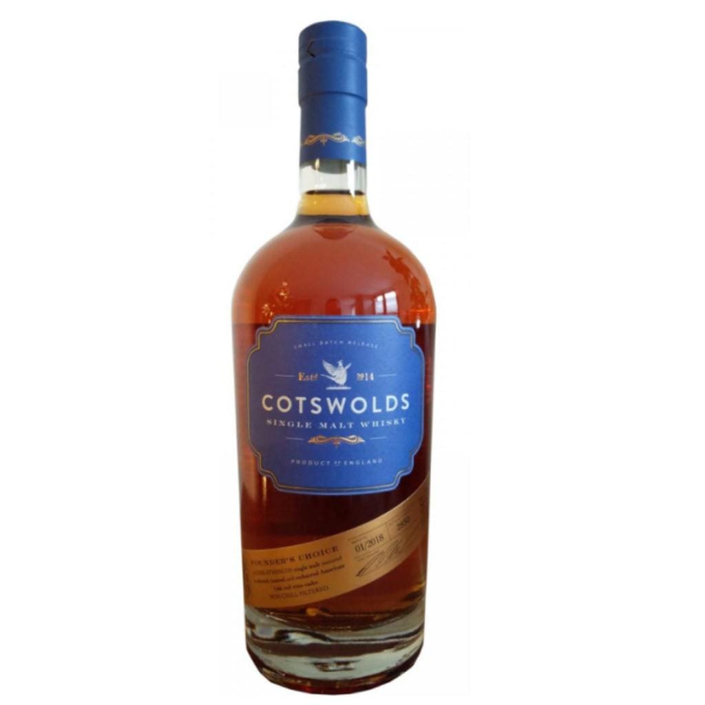 COTSWOLD CASK STRENGTH ENGLISH SINGLE MALT WHISKY 60.4% 700ML