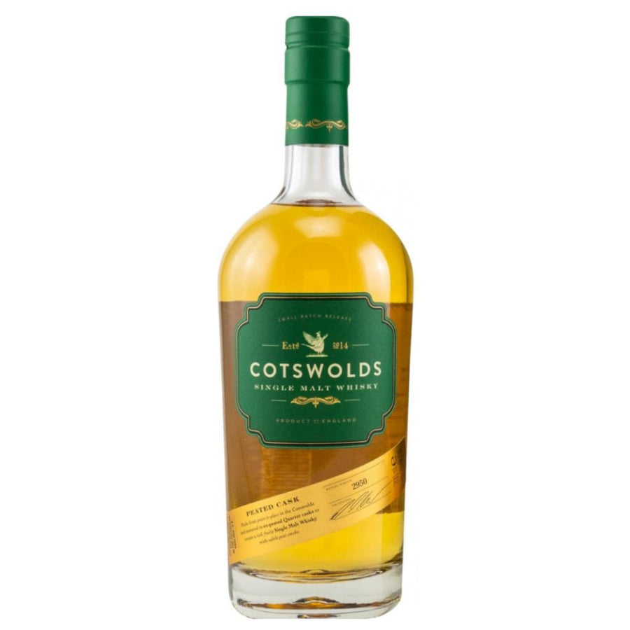 COTSWOLD PEATED CASK STRENGTH SINGLE MALT WHISKY 60.2% 700ML