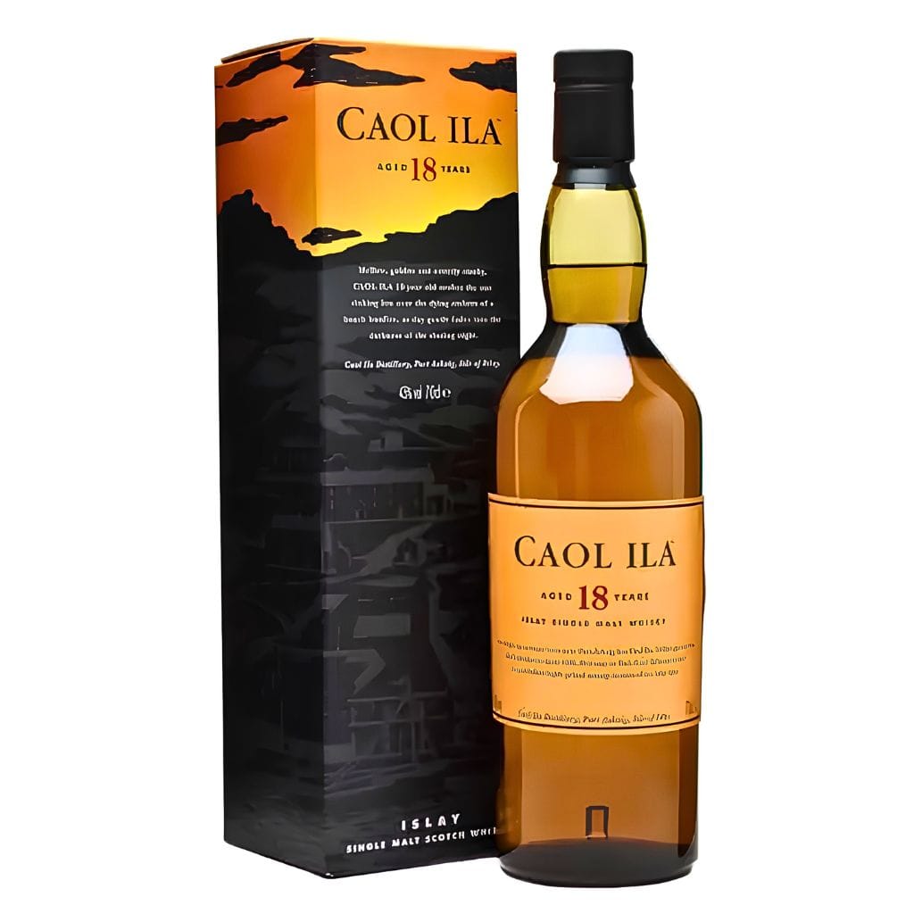 Caol Ila 18 Year Old Single Malt Scotch Whisky 43% 700ml