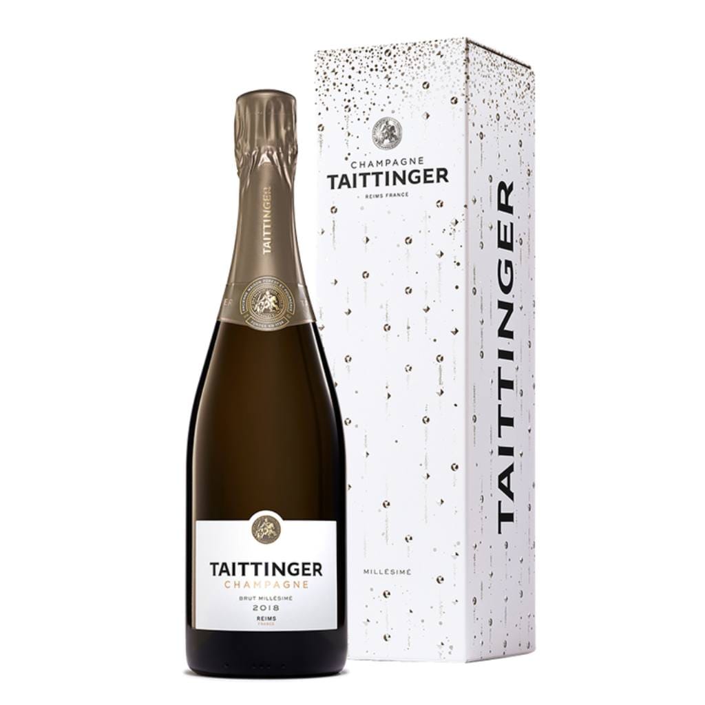 Champagne Taittinger Brut Millésime 2018 12.5% 750ml Gift Boxed