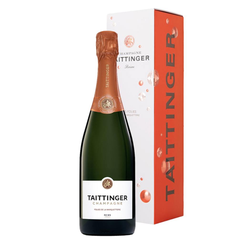 Champagne Taittinger Les Folies de La Marquetterie NV12.5% 750ml Gift Boxed