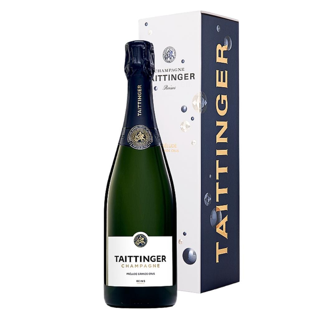 Personalised Champagne Taittinger Prelude Grand Cru NV Gift Boxed 12.5% 750ml