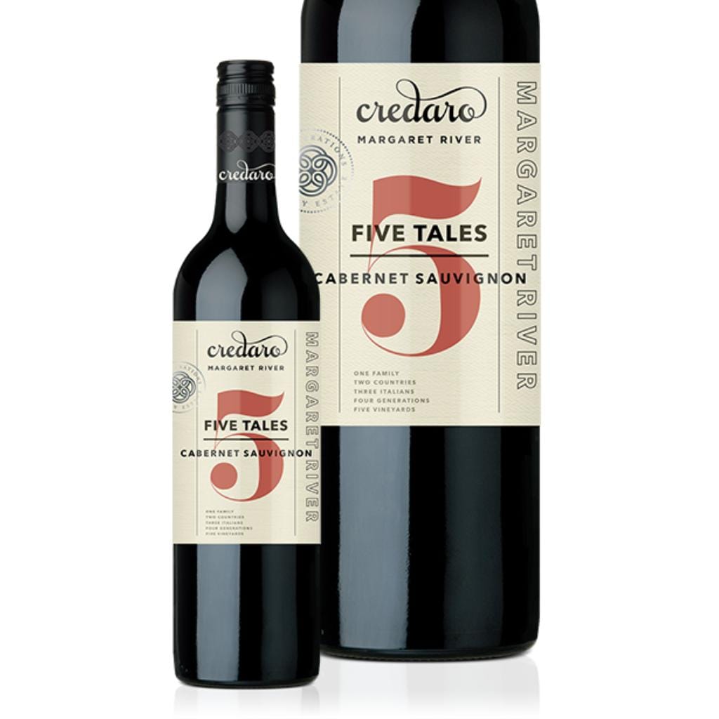 Personalised Credaro Five Tales Cabernet Sauvignon 2022 14.2% 750ml