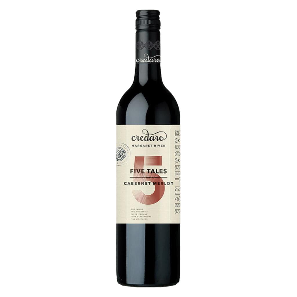 Personalised Credaro Five Tales Cabernet Merlot 2023 14% 750ML