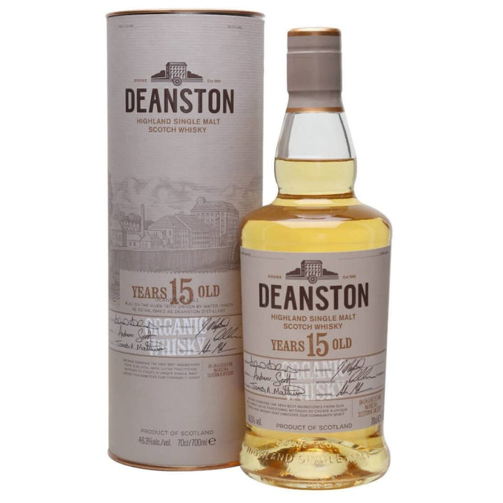 DEANSTON 15 YEAR OLD ORGANIC SCOTCH WHISKY 35% 700ML