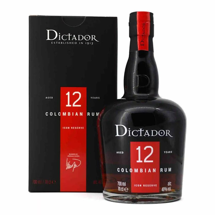 PERSONALISED DICTADOR 12 YEAR OLD RUM 40% 700ML