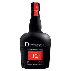 PERSONALISED DICTADOR 12 YEAR OLD RUM 40% 700ML