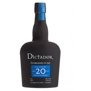DICTADOR 20 YEAR OLD RUM 40% 700ML