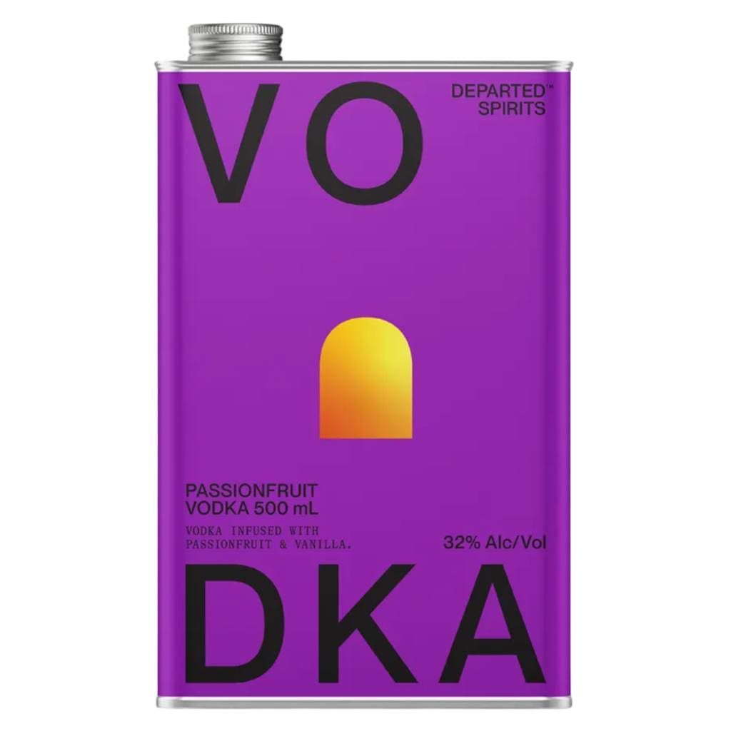 Departed Spirits Passionfruit & Vanilla Vodka 34% 500ml