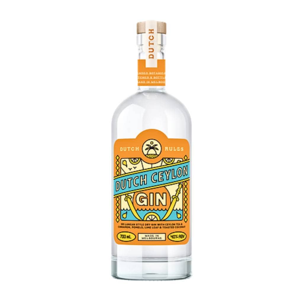 Dutch Rules Dutch Ceylon Gin 40% 700ml