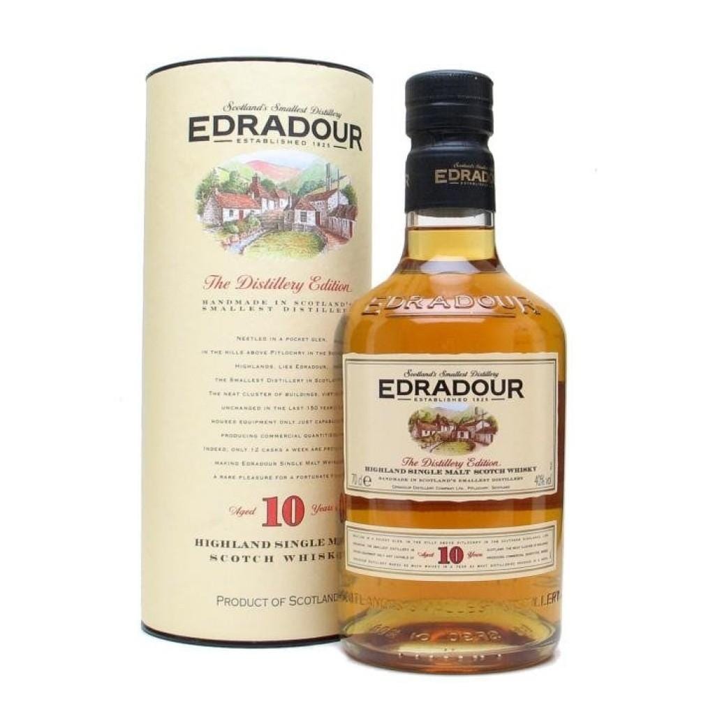 EDRADOUR 10 YEAR OLD WHISKY 40% 700ML