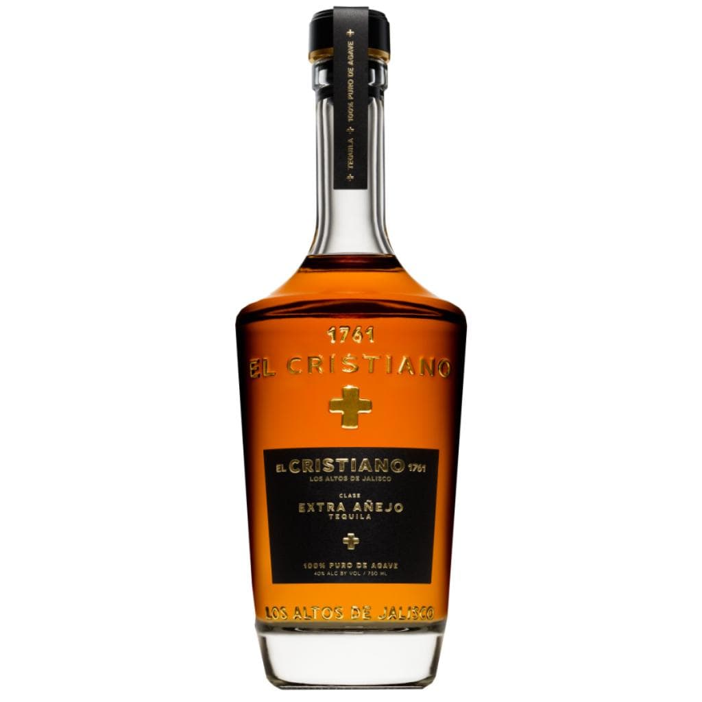 EL CRISTIANO EXTRA ANEJO BLACK 40% 750ML