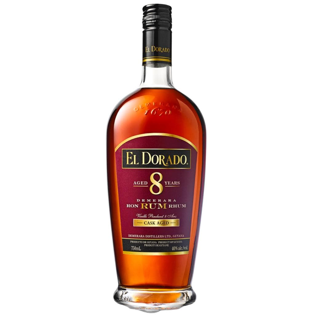 EL DORADO RUM 8 YEAR OLD 40% 700ML