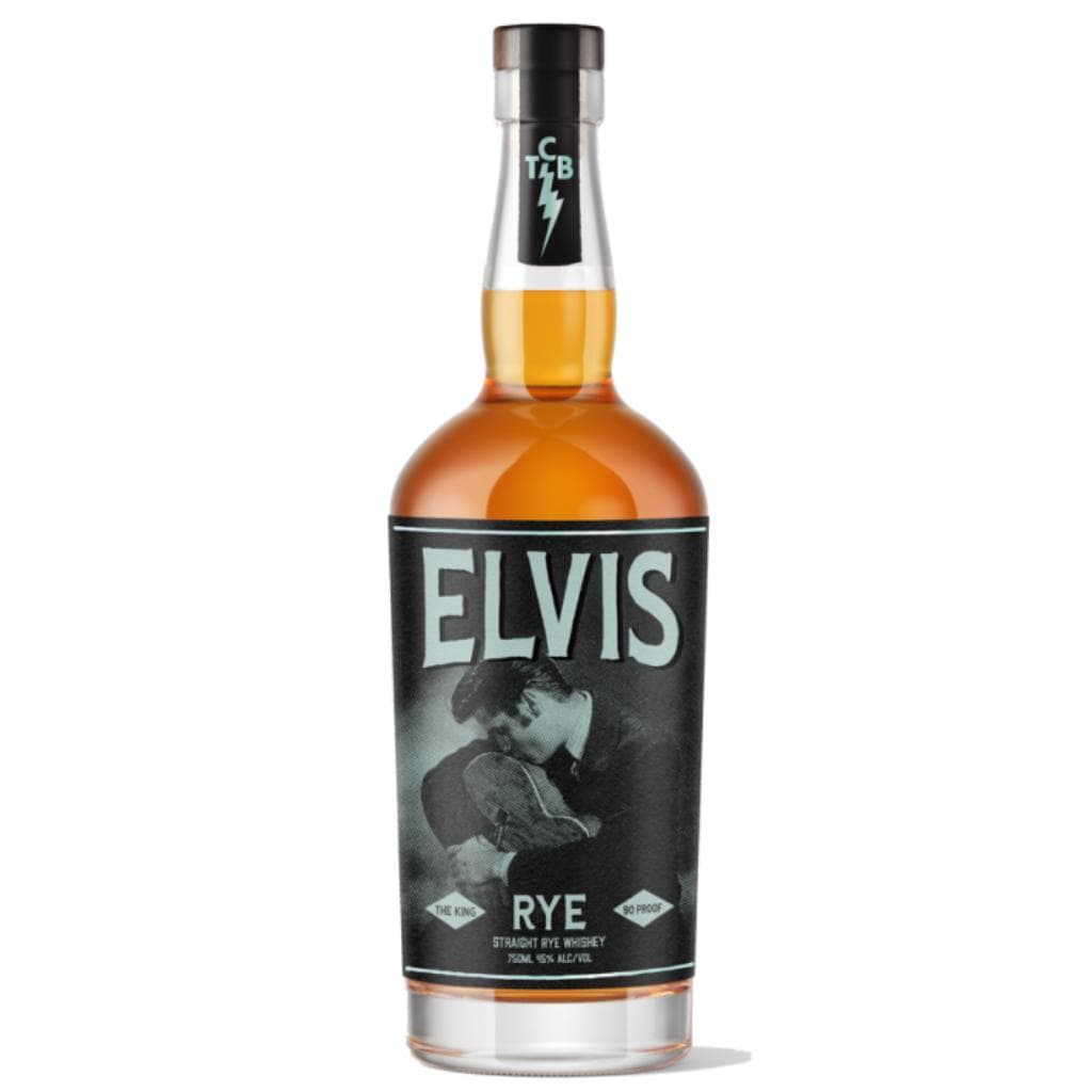 ELVIS STRAIGHT RYE WHISKEY 45% 700ML
